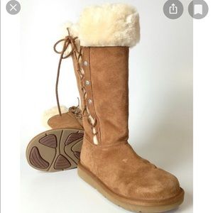 UGG “Upside” Tall Shearling Boots